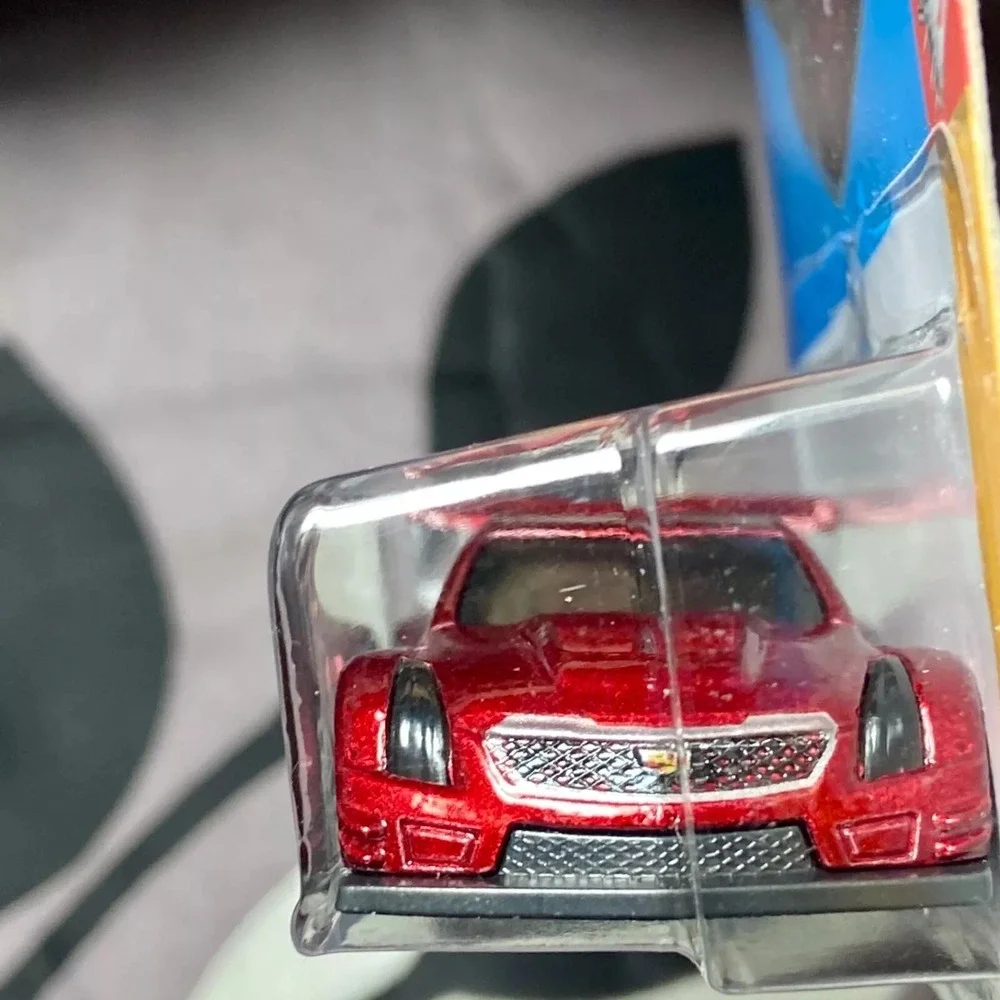 Hot Wheels '16 Cadillac ATS-V R 38/250 Candy Red HW Turbo 3/10 Die-cast NIP 2022